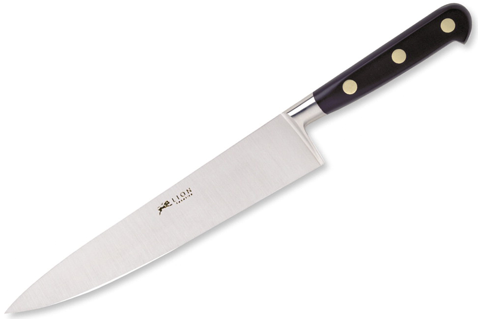 Sabatier Lion Ideal Kockkniv stål/svart, l: 15 cm