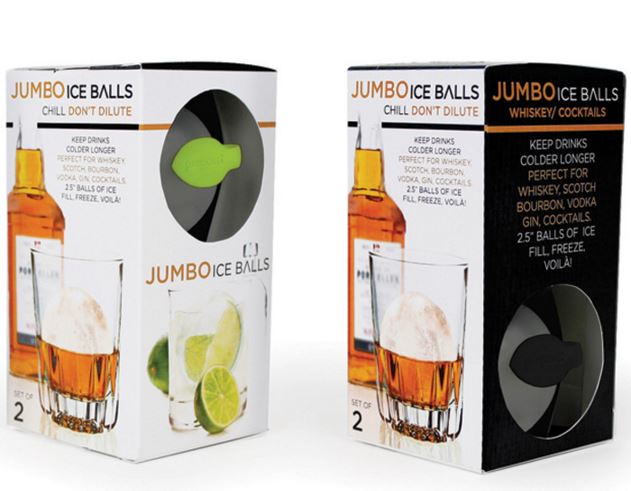 Prepará Ice Balls Maker Jumbo 2-pack