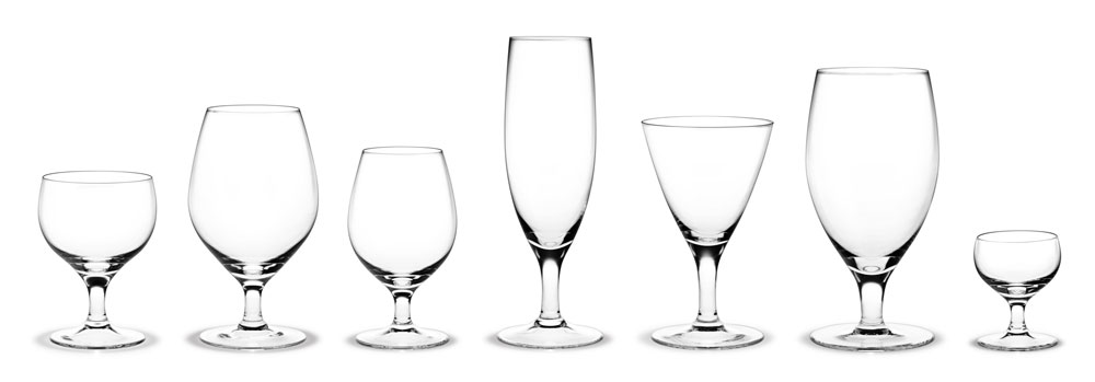 Arne Jacobsen Royal Glas Presentkartong 7 st